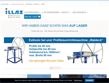 Tablet Screenshot of illas.de